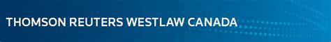 westlaw canada|Westlaw Canada Signon.